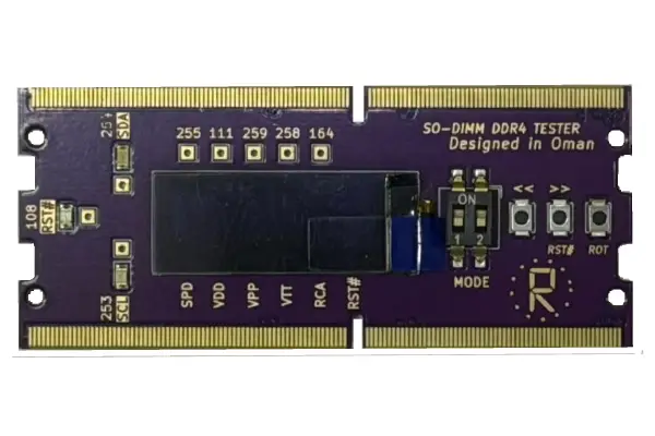 TESTER RAM DDR4 REFERENCE